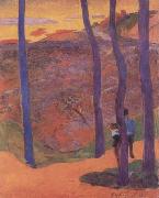 Paul Gauguin Blue Trees (mk07) oil painting